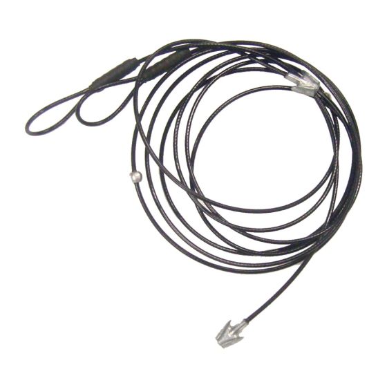 Set di cavi con 2 pezzi per arco con codice prodotto CO 001 e CO 003 (PL-01CBL-SET)