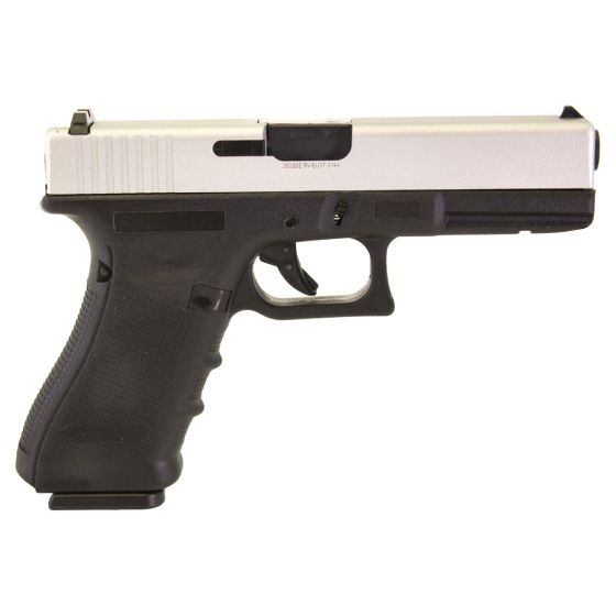 Glock  G17 Gas Gun  black /silver cart - Raven RGP-01-05