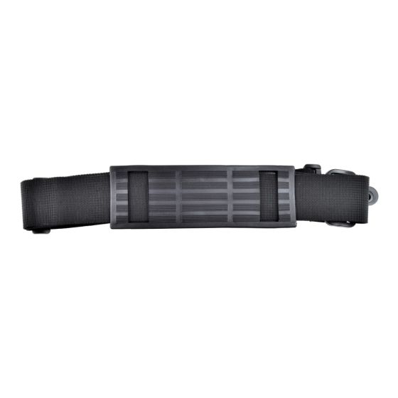 2-point padded shoulder strap for rifles (black)