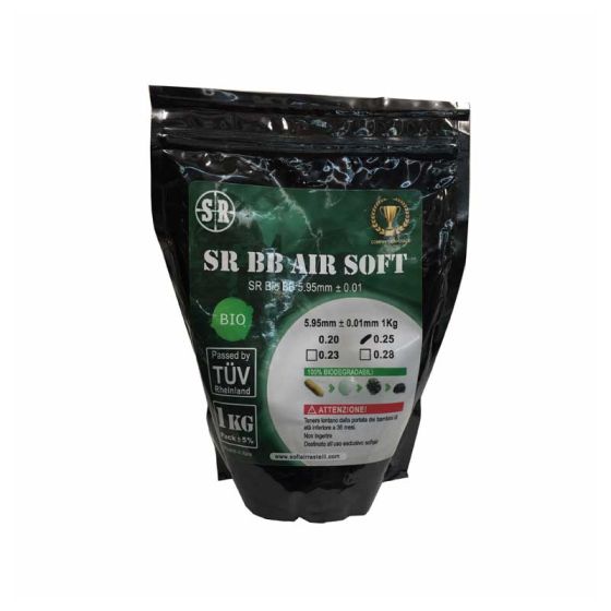 SRBB high grade bio bbs 0.23g green 