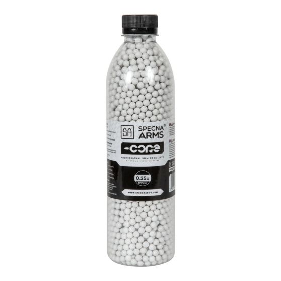 SPECNA ARMS CORE ball pellets 0.25g whitee 3000 pieces 