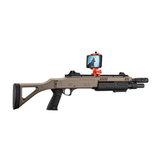 Fucile a Pompa Fabarm con Sistema Realta' Virtuale SHOOTER AR STF/12-11 - FDE - 3 Canne - BO 