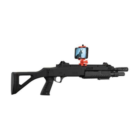 Fucile a Pompa Fabarm con Sistema Realta' Virtuale SHOOTER AR STF/12-11 - Nero - 3 Canne - BO 