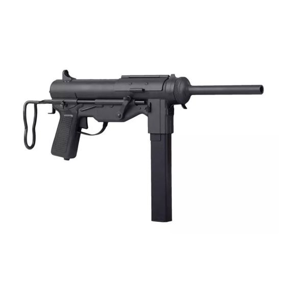 SMG-004 M3A1 Grease Gun Rifle Electric Gun - Ares - Metal (AR-SMG4)