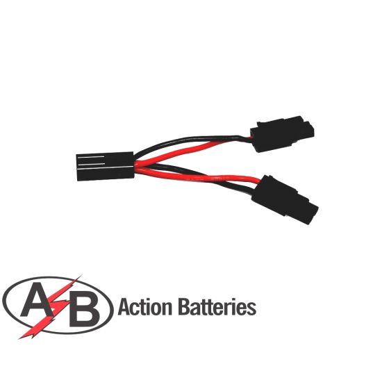 Twin plug cable MINI 2W2P - Action Batteries (T2Y)