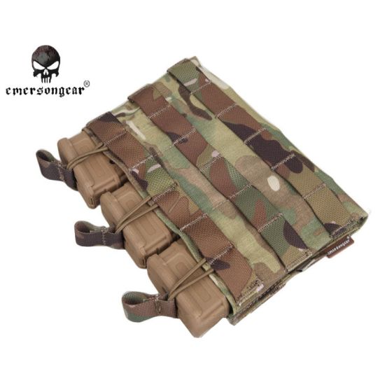 Tasca modulare tripla per caricatori modello 5.56 MULTICAM