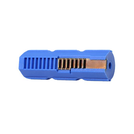 Rinforced polcarbon piston with 7 teeth metal