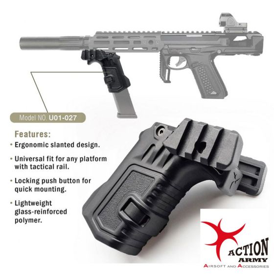 Mag Extend Grip Loading Device for  AAP-01 Black Action Army