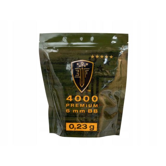 Pallini per softair Elite Force premium 6 mm 0.23g  Bianchi 1Kg  UMAREX 2.6120