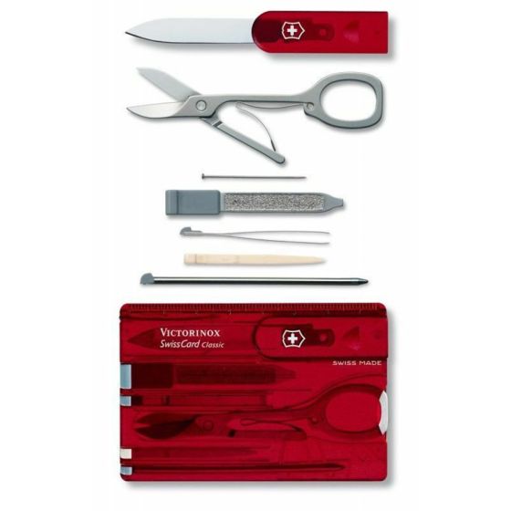 SWISS CARD CLASSIC RUBY RED