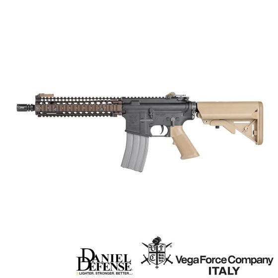 Fucile a Gas MK18 MOD 1 VR16 CQB Daniel Defense GBBR - Two Tone - VFC (VF2I-M4RIS2STN01)