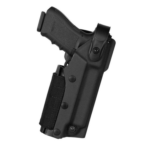 Fondina in polimero e cordura  per Glock 17/19 con torcia Vega Holster (VKZ804N)