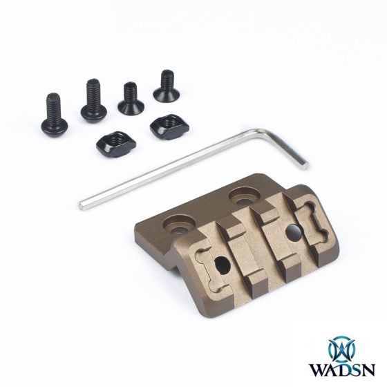 45 ° Degree Connection for Torch for M-LOK Systems - Dark Earth Tan - WADSN