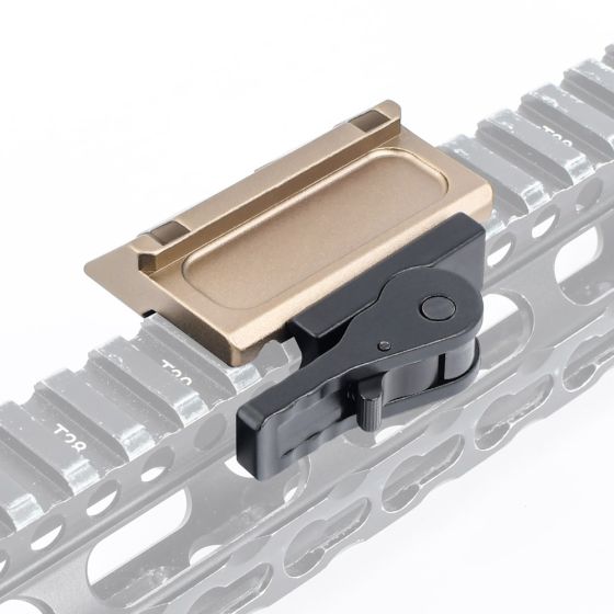 45°  degree 20mm QD rail  tan  WADSN
