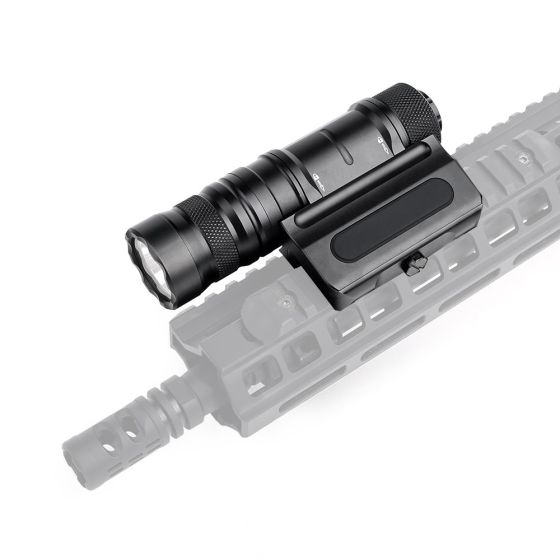 Torcia Tattica compatta al  Led  1500 Lumens  nera WADSN   