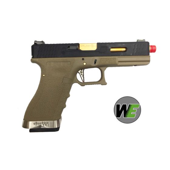 Glock G17 series FORCE Custom gas pistol WE (G001WET-6)