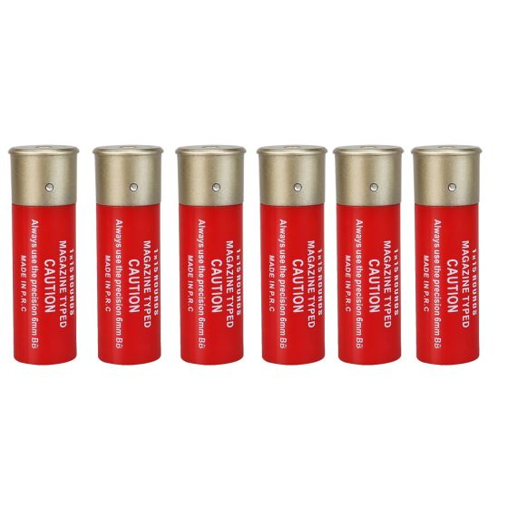 6 Bossoli 1X15 per fucile a pompa  ROSSI