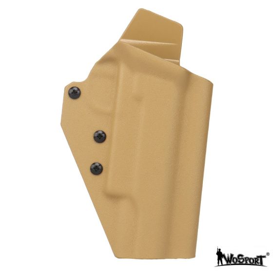 Fondina Kydex Quick Pull per Serie 1911 Tan WoSport