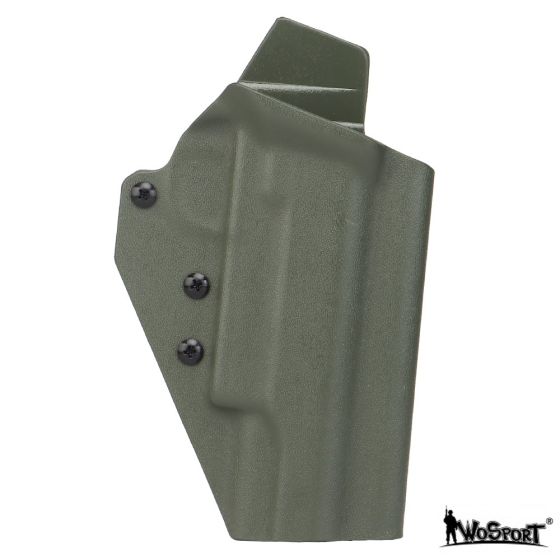 Kydex Quick Pull Holster for 1911 Series Olive Drab "Green" WoSport