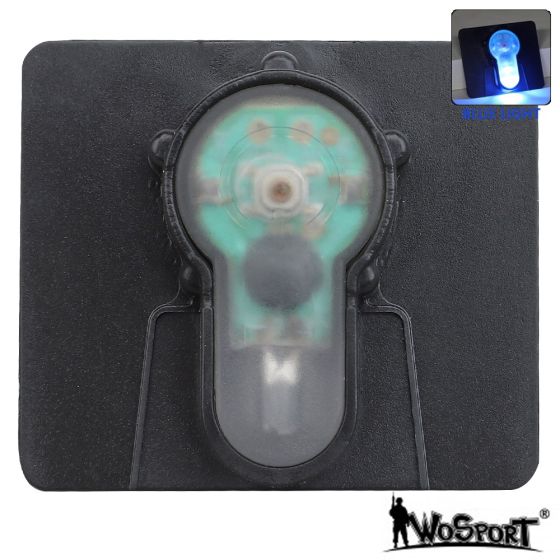Blue Signaling Light WoSport attach through Velcro