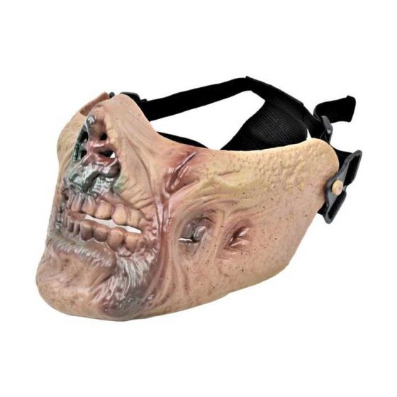 Skull full face protection mask black  
